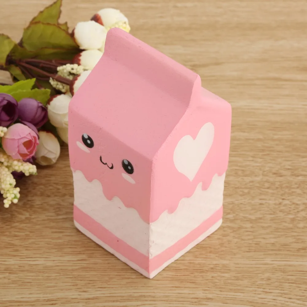 Симпатичные Mochi коробка для йогурта мягкие для сжатия эластичные игрушки мультфильм ребенок подарок стол миниатюры Декор целебная