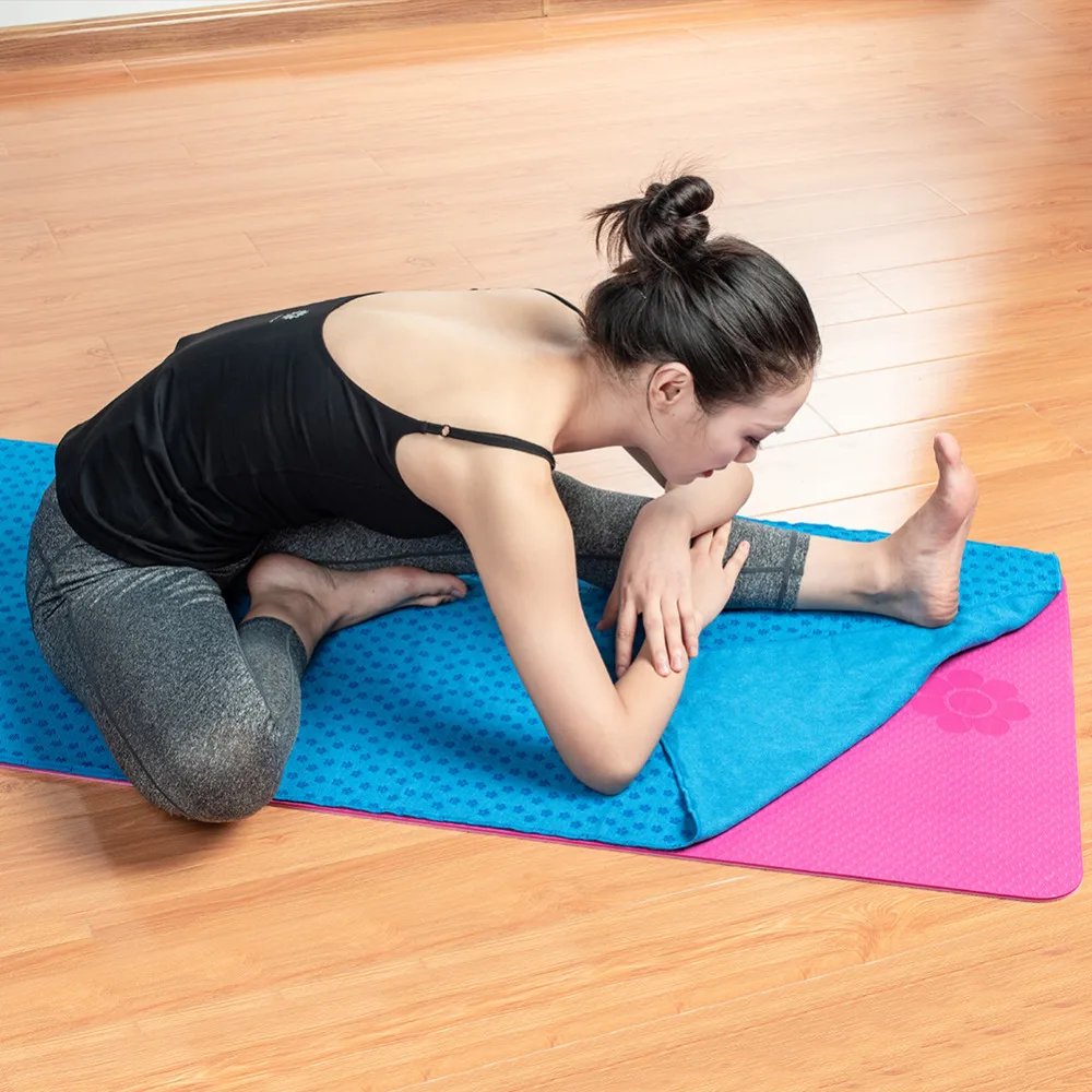 Новое нескользящее полотенце для йоги коврик для йоги полотенце одеяло Спорт Фитнес упражнения пилатес тренировки