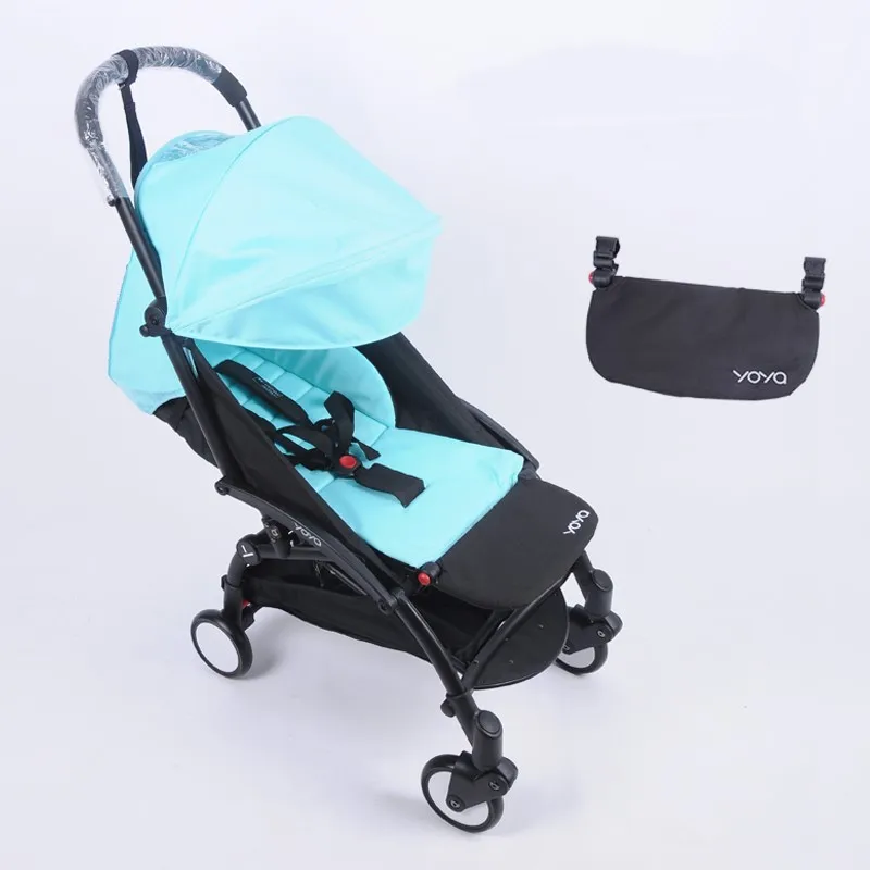 Babyyoya Leger Bebe Poussette Protable Pliable Landau Avec Extension Support De Pied Quatre Roues Reglable Auvent Chariot Aliexpress