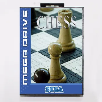 

Chess 16 bit MD Game Card With Retail Box For Sega Megadrive/Genesis
