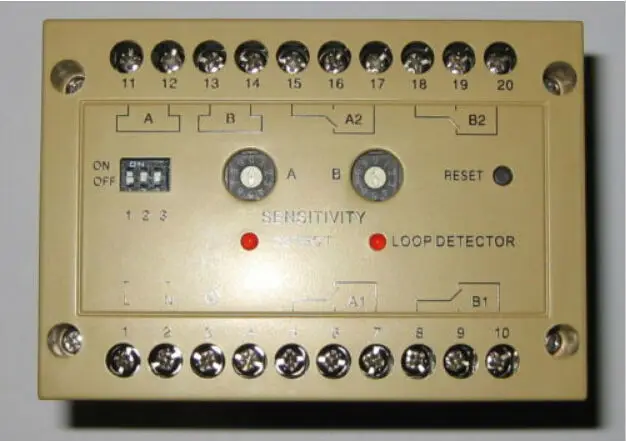 Двойной детектор петли корабля DLD-600 Регулируемая чувствительность 110v. 220 V двойной реле Выход используется для того, чтобы активировать перекрывающий проезд транспортным средствам