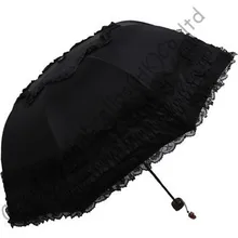 UPF> 50+ арочные женские зонты, 8 ребер, три складные черные зонты с покрытием, ветрозащитные, Бортовая шнуровка, l сумка зонтик, УФ-защита