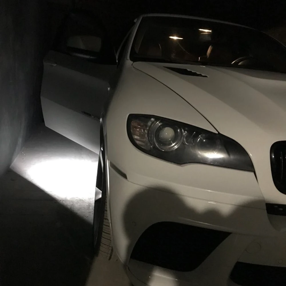 2x светодиодный шаг вежливость светильник двери автомобиля для BMW E70 X5 F01 F02 F03 F04 E90