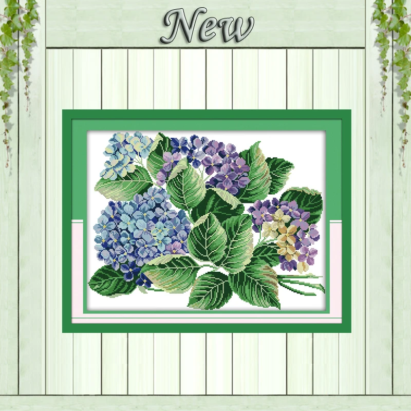 

Purple flower Plant paintings 11CT patterns printed on canvas DMC 14CT chinese Cross Stitch diy Needlework Sets Embroidery kits