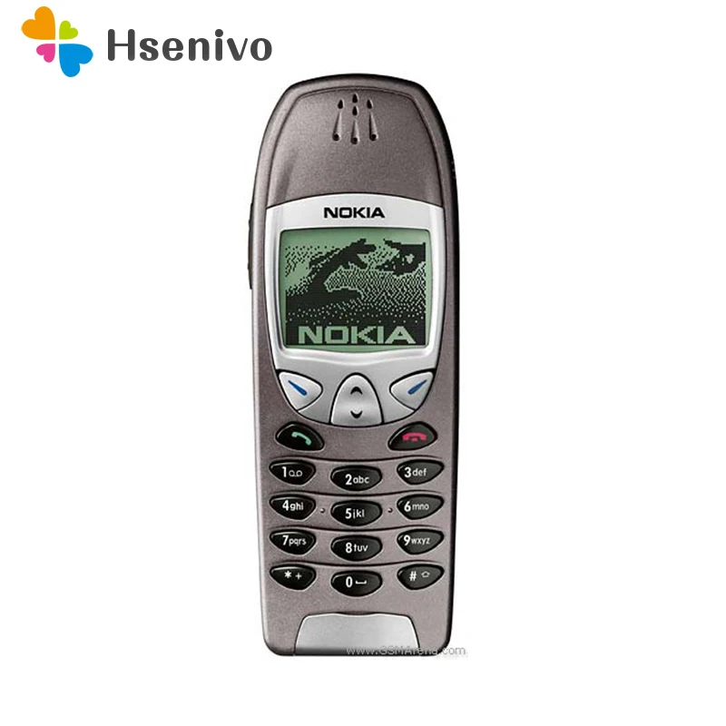6210 الأصلي مقفلة نوكيا 6210 هاتف محمول المحمول 2G GSM 900/1800 مقفلة الهاتف المحمول شحن مجاني