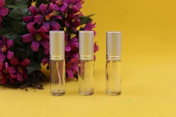 

Hot Selling 100Piece 5ml Refillable Portable Mini perfume bottle &Traveler Glass Spray Atomizer Empty Parfum bottle