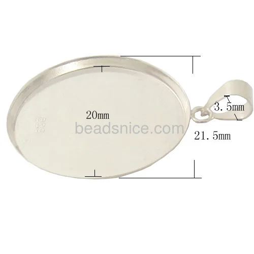 Beadsnice Silver Jewelry Pendant Tray Wholesale Bezel Cup With Bail 925 Id27612 huismerk kopen in de aanbieding Beadsnice Silver Jewelry Pendant Tray Wholesale Bezel Cup With Bail 925 Id27612 huismerk kopen in de aanbieding