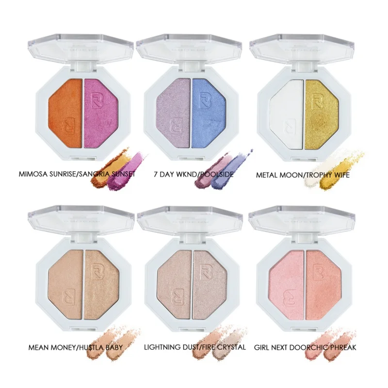 

Highlighter Eyeshadow Palette Makeup Shimmer Cream Diamond Glitter Highlight Eyeshadow Makeup Cosmetics