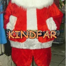 Талисман Рождественский костюм Санта Клауса маскарадный костюм модный на заказ маскарадные костюмы маскот тема карнавальные наборы костюмов