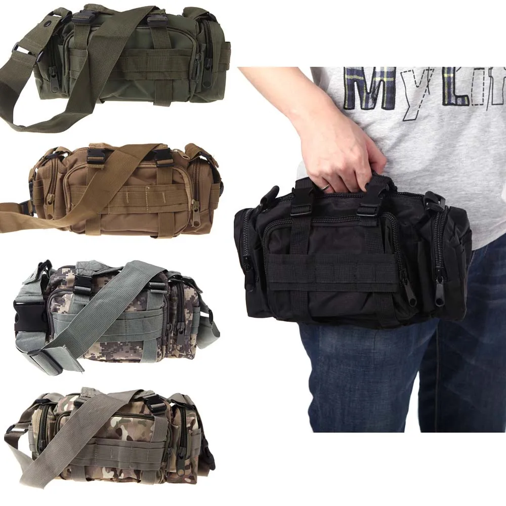 5Colors Multicam Bag Waterproof Outdoor Camping Military Tactical Sport Bag Mens Multi purpose