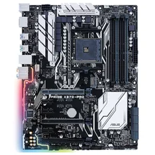 Материнская плата ASUS PRIME X370-PRO рабочего Материнская плата X370 гнездо AM4 DDR4 64G SATA3 USB3.1 atxmotherboard б/у 90% новый