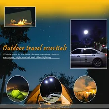 46 Вт 4600 люмен светодиодный уличный свет водонепроницаемый IP67 дорожный садовый светильник COB портативный внедорожный свет прожекторы лампа с дистанционным датчиком