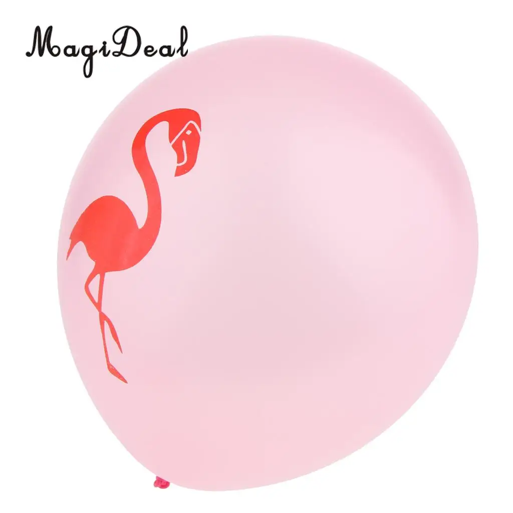 10pcs Flamingo Latex Balloon Hawaiian Luau Party Decoration 10 inch 