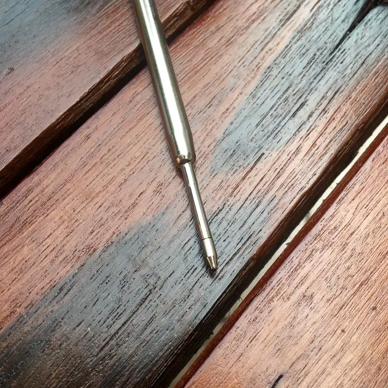 1 комплект из 20 шт. 98 мм черные чернильные ручки заправляемая Шариковая ручка для латунной шариковой ручки