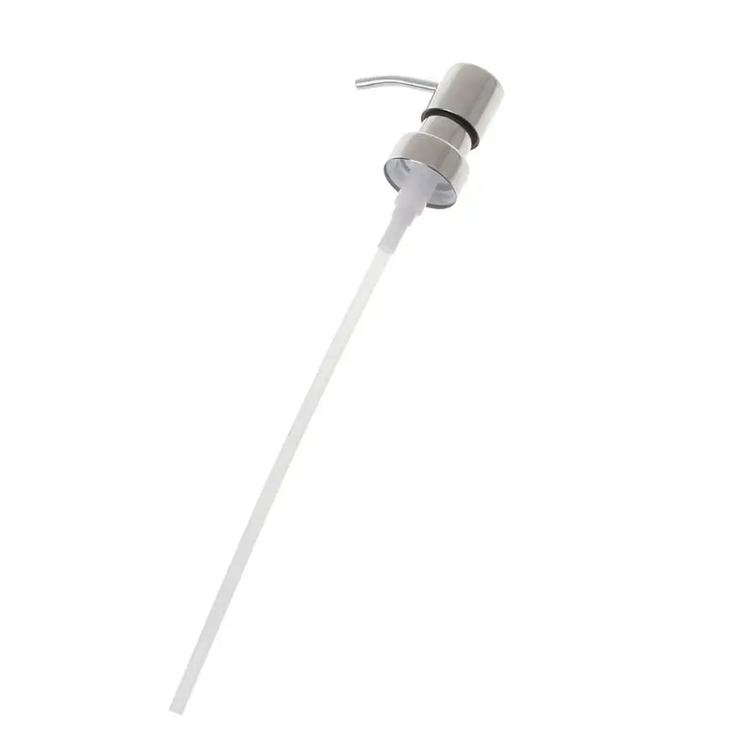 Stainless Steel Soap Dispenser Nozzle 12 OZ Built in Hand Lotion Pump Fitting Stainless Steel Soap Dispenser Nozzle 12 OZ Built in Hand Lotion Pump Fitting
