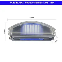 Мусорной корзины Reolacement аксессуары для Rooma 500/600 пылесос Series доставка обладает высокой прочностью и защите охраняемых коробка