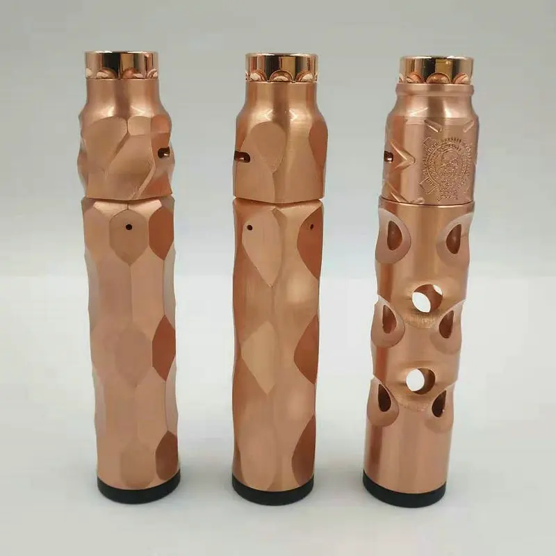 OFV AV Stealth mod серии Swiss mech 24 мм Medieval из меди/латуни Dimple механический fit 18650