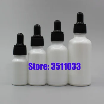 

10ml20ml30ml Portable Professional Cosmetic Beauty Essence Bottle, Makeup Glass White Essential Oil Dropper Containers