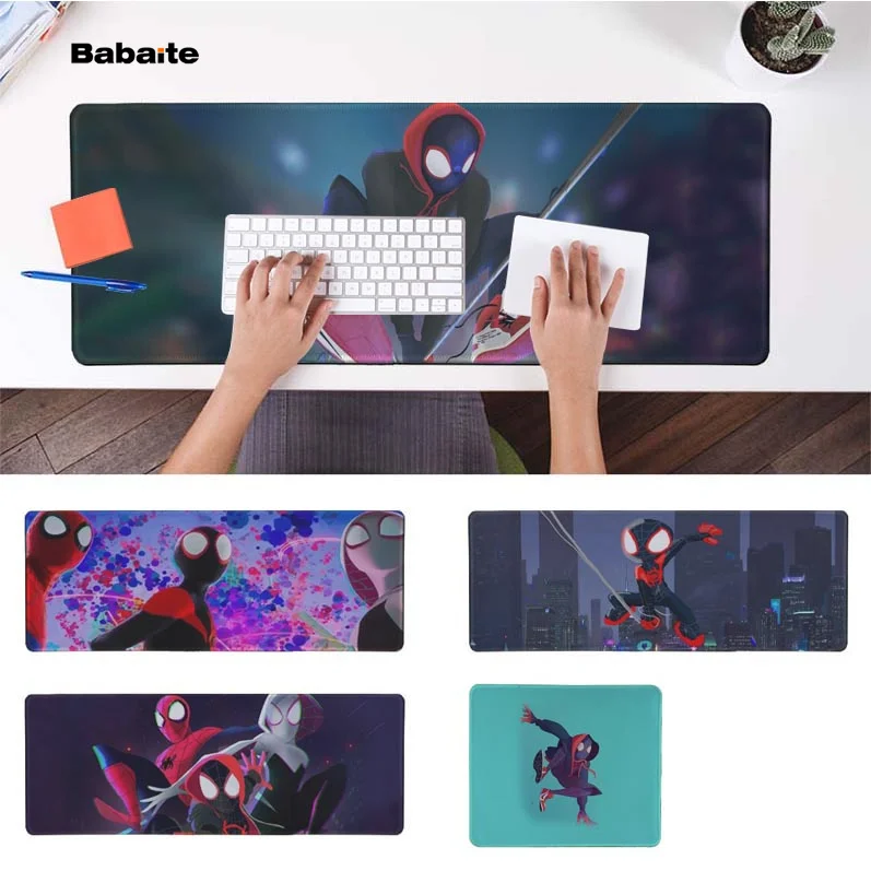 

Babaite Spider-Man Into the Spider-Verse Office Mice Gamer Soft Mouse Pad Speed/Control Version Large Gaming Mouse Pad