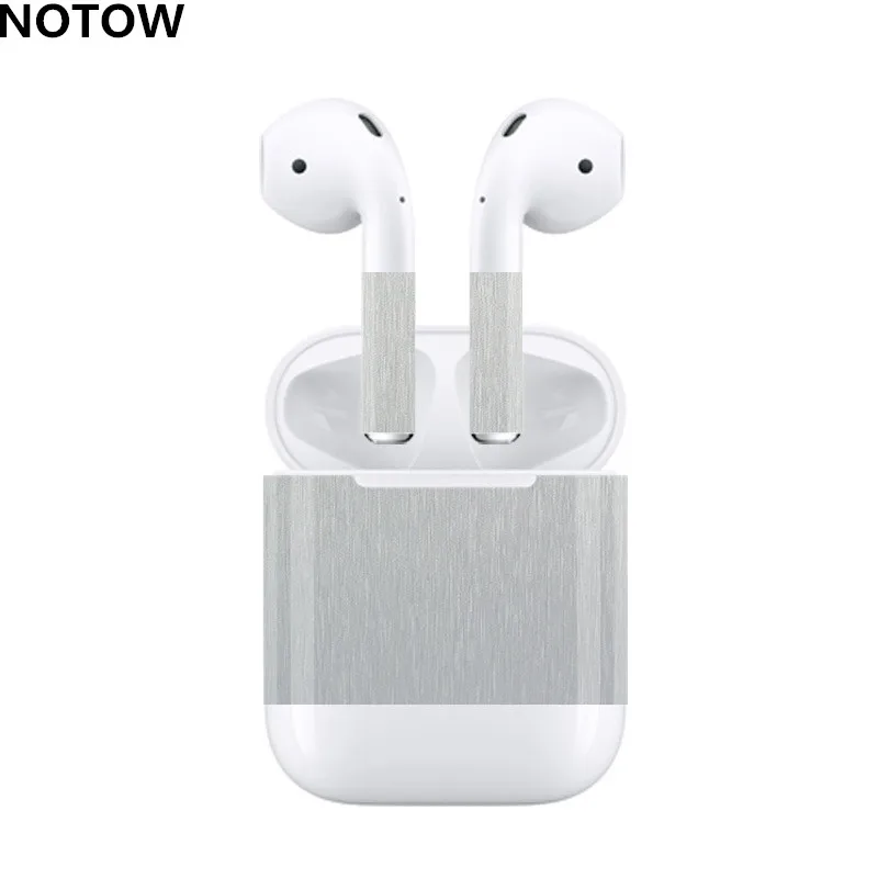 NOTOW для Airpods 2, беспроводная bluetooth-гарнитура, роскошная Проводная наклейка, Защитная пленка для Airpods 1/2, проводная