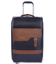 BOLO BRAVE 16,20,24 Inch,Spinner wheel,PU Retro box,Lightweight, shock bag Travel Suitcase,Trolley Case,Business Rolling Luggage