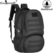 Outdoor Climbing Sport 1000D Nylon Shoulder Bag for Men Military Tactical Rucksack Travel Hiking 35L Waterproof Bag Backpack