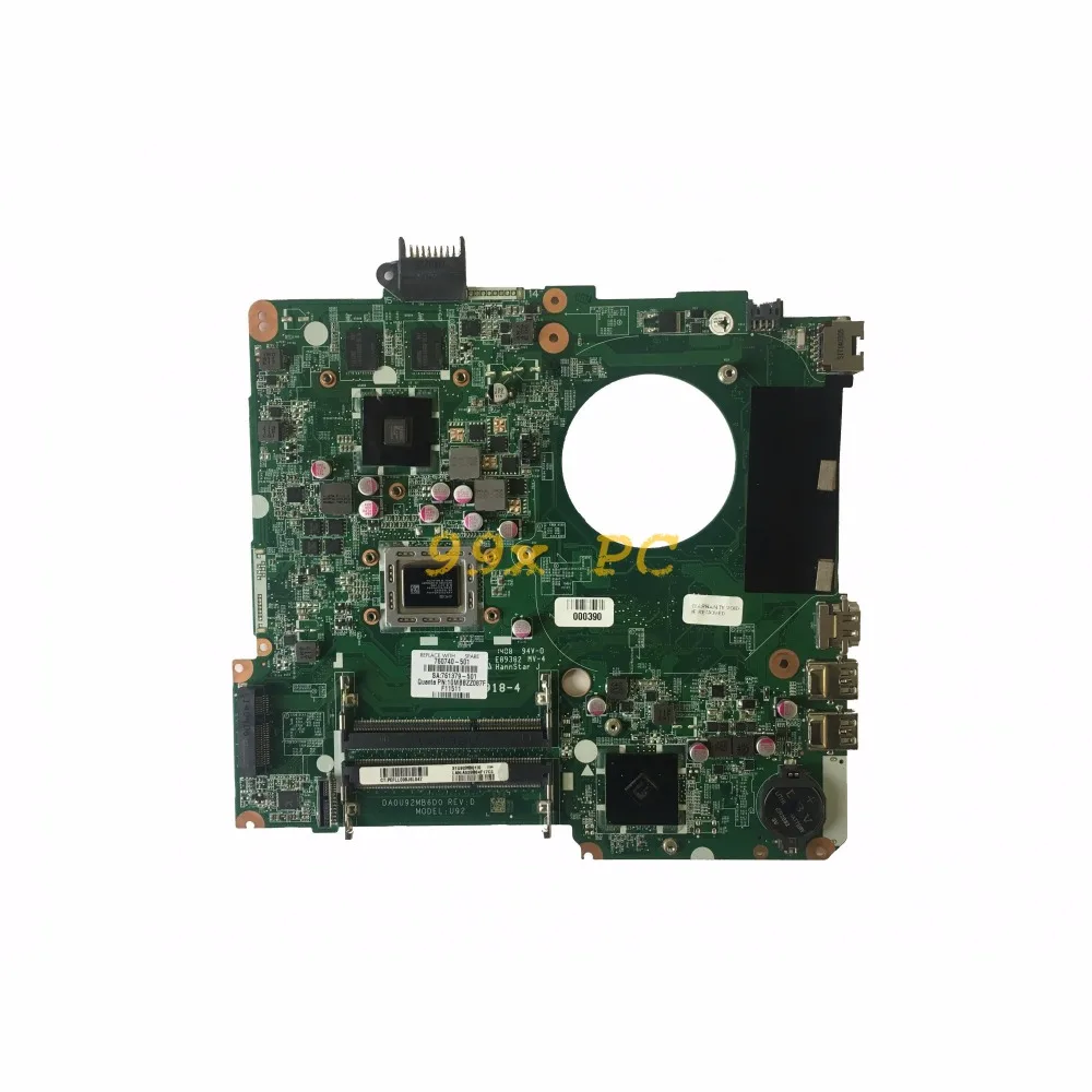 LAOKE FOR HP Pavilion 15-N Laptop Motherboard W/ A8-4555M CPU 760740-501 DA0U92MB6D0 HD8690M GPU DDR3 Test ok | Компьютеры и офис