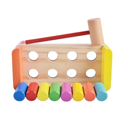 Children's educational wooden math toys for children mathematics montessori Educational toys for piling table puzzle early toys