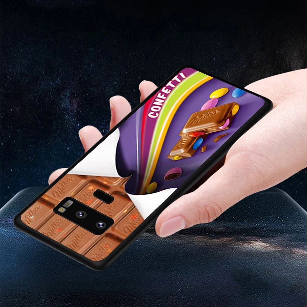 WEBBEDEPP Забавный шоколадный русский ТПУ чехол для телефона Samsung Galaxy S6 S7 Edge S10e S8 S9 S10