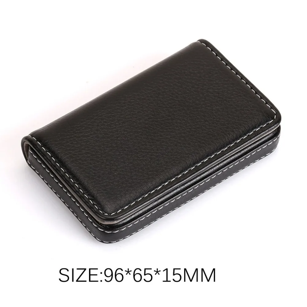 Мини Магнитный дизайнерский держатель для карт сумка бизнес-пакет PU кожаный чехол для удостоверения кредитные карты и открытка 2019 новый