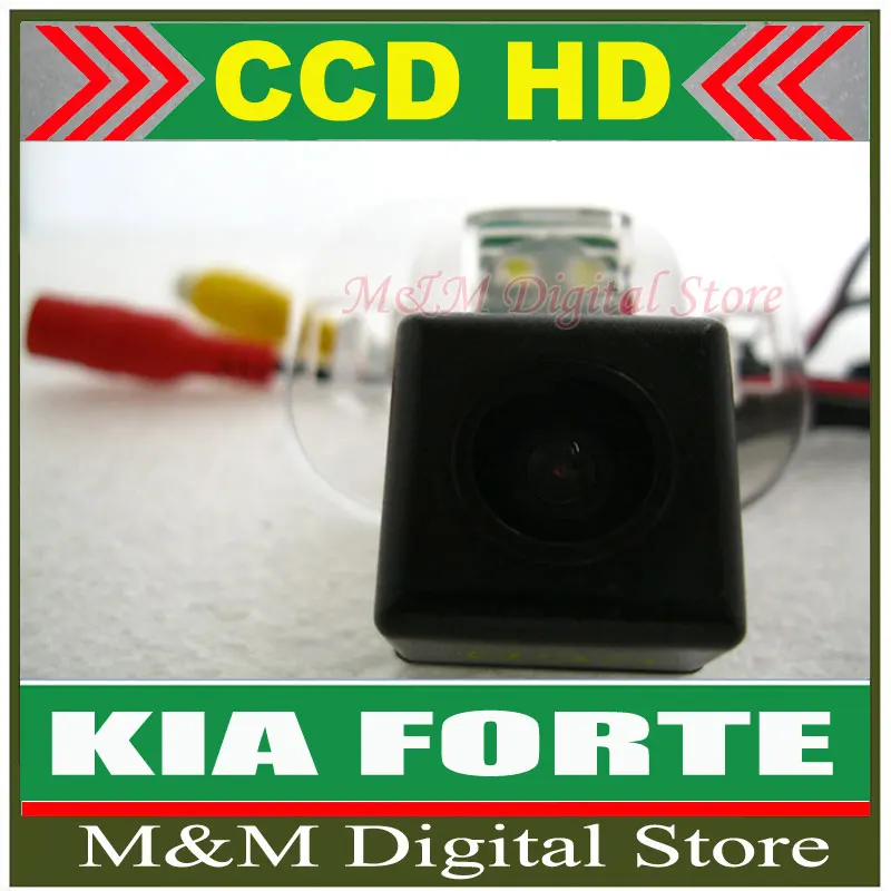 

HD CCD Car Rear View Camera Reverse Parking Camera back up Camera for KIA FORTE night vision waterproof Free shipping