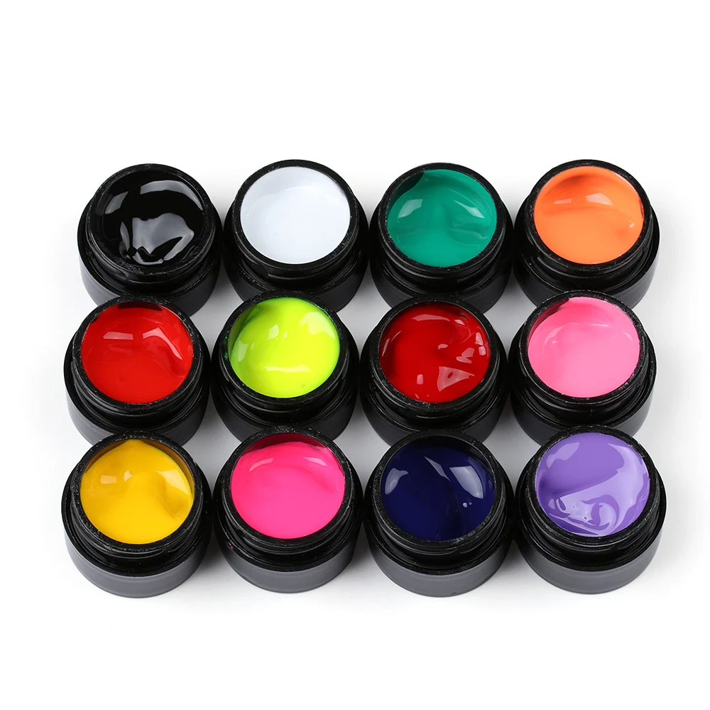 Buy 5ML Nail Art Draw Gel Paint Painting Acrylic UV