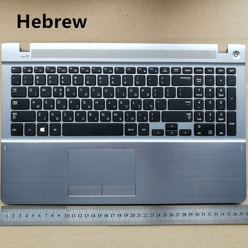 

HB layout new laptop keyboard with touchpad palmrest for Samsung 450R5V 370R5E 450R5E 510R5E 470R5E 370R5V