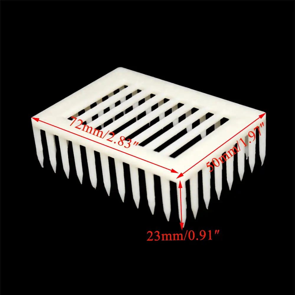 zhuolong 100pcs Reine Abeille /élevage Cellule Tasse en Plastique Cage d/élevage Accessoire dapiculture