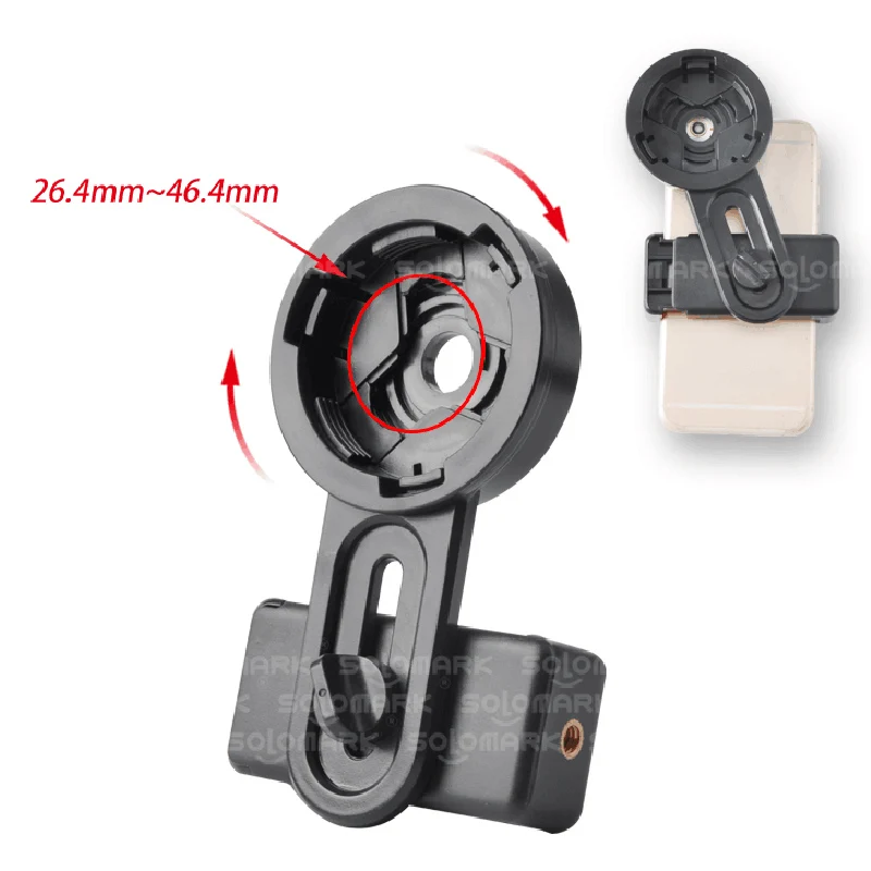 

AQUILA Universal Telescope Adapter Bracket for SmartPhone Compatible with Binocular Monocular Spotting Scopes