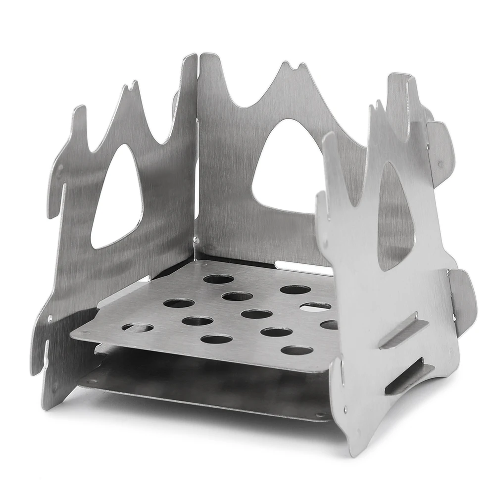 Poele A Bois Poêle à Bois Portable - Réchaud Camping Pliable