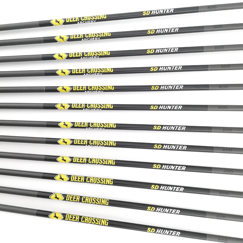 Archery Spine 500 600 700 800 900 1000 30 Inch Carbon Arrows Shaft