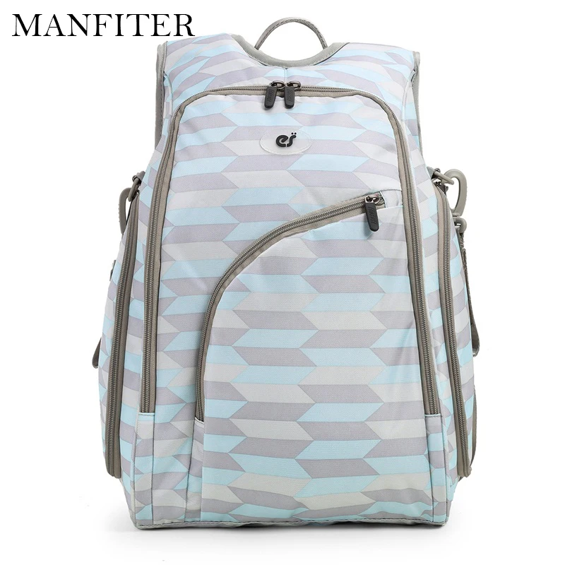 

MANFITER 2017 New Large Capacity Women Backpack Multifunctional Travel Backpack for Nappy Diaper Backpacks