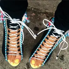 Привлекательный босоножки бахромой женщин лодыжки сапоги рыбы рот высокой пятки короткие сапоги выдалбливают точка пятки женская обувь женщин бесплатно shippi