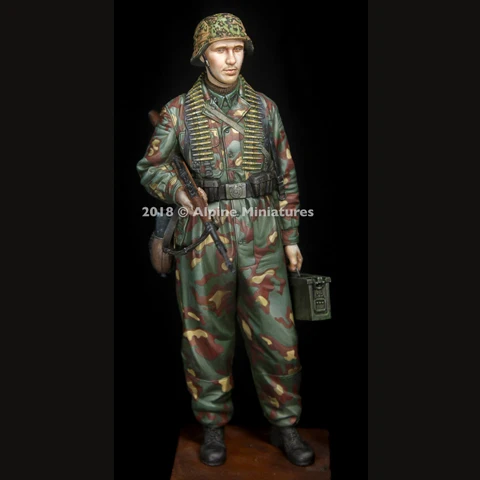 1/16 г. комплект для перевозки патронов 12SS Panzer Division &quotHJ&quot с 2 различными головками
