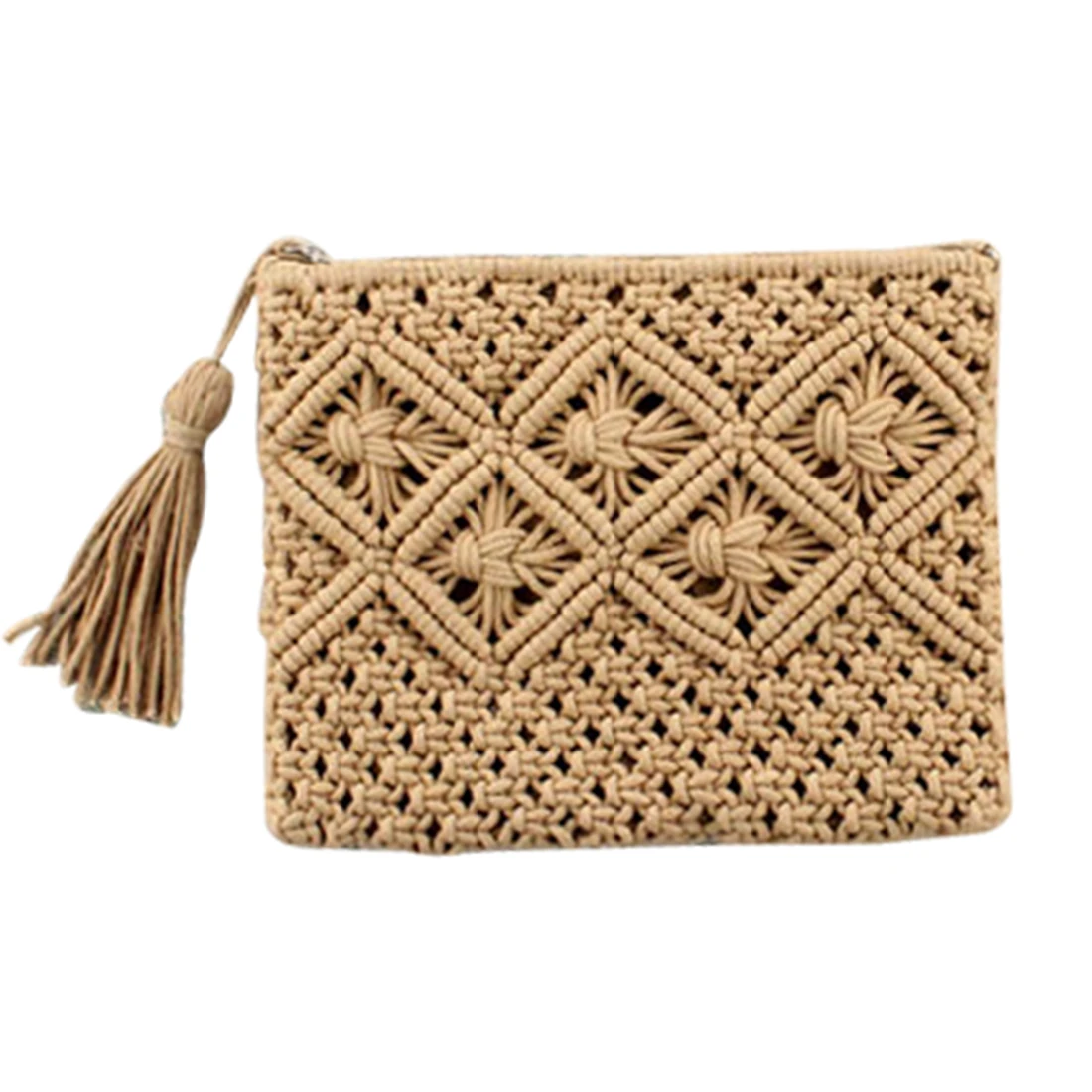 Hot Women Bag Day Clutches Fashion Female Handmade Braided Handbag With