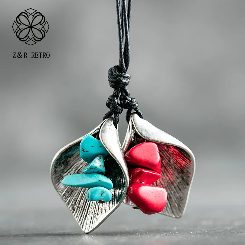

Women Vintage Necklace Geometric Design Pendant Necklaces for Man Women Rope Chain Lady Fashion Jewelry 2018 Neck Decoration