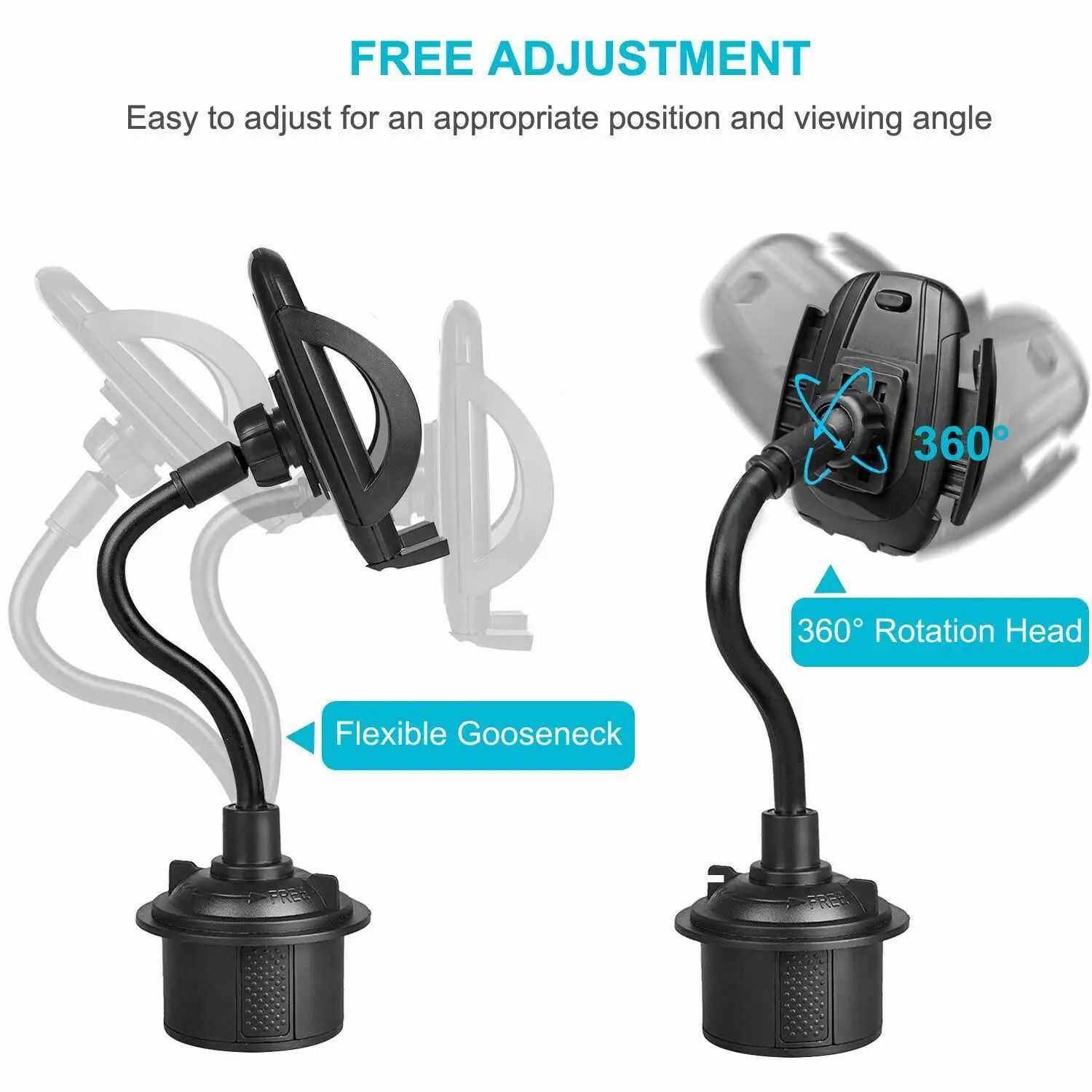 XMXCZKJ Универсальный Регулируемый держатель для телефона с гусиной шеей
