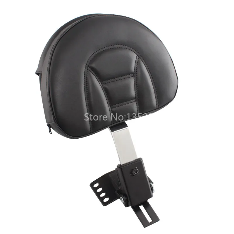 

Plug-In Adjustable Driver Rider Backrest Fit For Harley Touring FLHT FLTR 1997-2017
