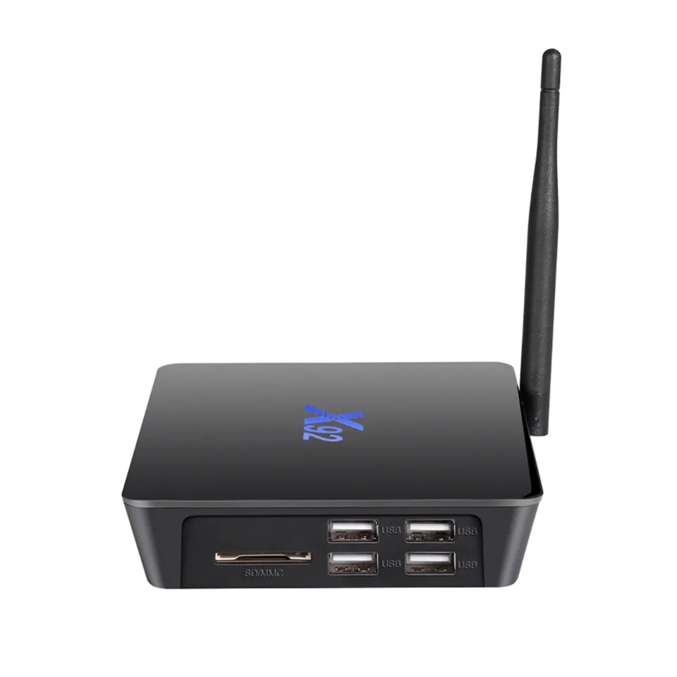 Новейшие X92 TV Box Android 6.0 Amlogic S912 Octa Core Макс 3 ГБ/32 ГБ КОДИ 16.1 Bluetooth 4.0 4 К 2.4 Г/5.8 Г WI FI H.265