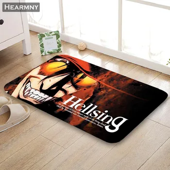 

New Arrival Doormat Hellsing Anime Home Mat Machine Made Anti Slip Carpet Living Room/Hallway Bath Mat For Kids