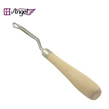 5 шт. деревянные ручки крючком защелки крюковые иглы волосы плетение иглы парик Наращивание волос Вязание Инструменты для укладки для плетения