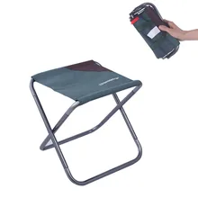 Chaise de pêche pliable, meuble d'extérieur, Ultra léger, Portable, en alliage d'aluminium, pour pique-nique Camping, avec sac