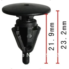 100 шт. рокер панель клипса для Toyota 75867-3011075867-50030 для Corolla Автомобильные пластиковые зажимы авто крепеж клип