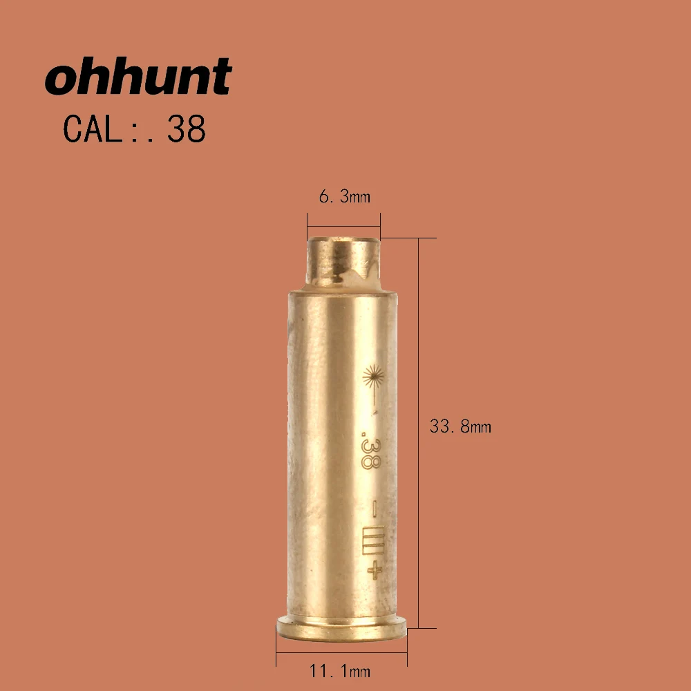 Картридж ohhunt CAL .38 для красного лазерного прицела аксессуары охоты ружья |